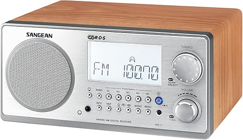 Miniatura 10 de Radio digital de mesa AMFM Sangean WR-2 talla única Negro