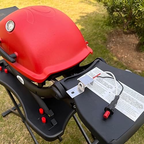 Miniatura 7 de 80462 Kit de encendido de repuesto para parrilla de gas Weber Q100 Q200, arrancador de fuego con botón