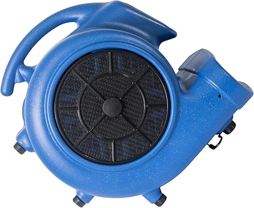 Miniatura 99 de XPOWER P-630HC Pro 1/2 HP 2800 CFM Movimiento de aire centrífugo, secadora de alfombras, ventilador de piso, soplador, mango telescópico y ruedas