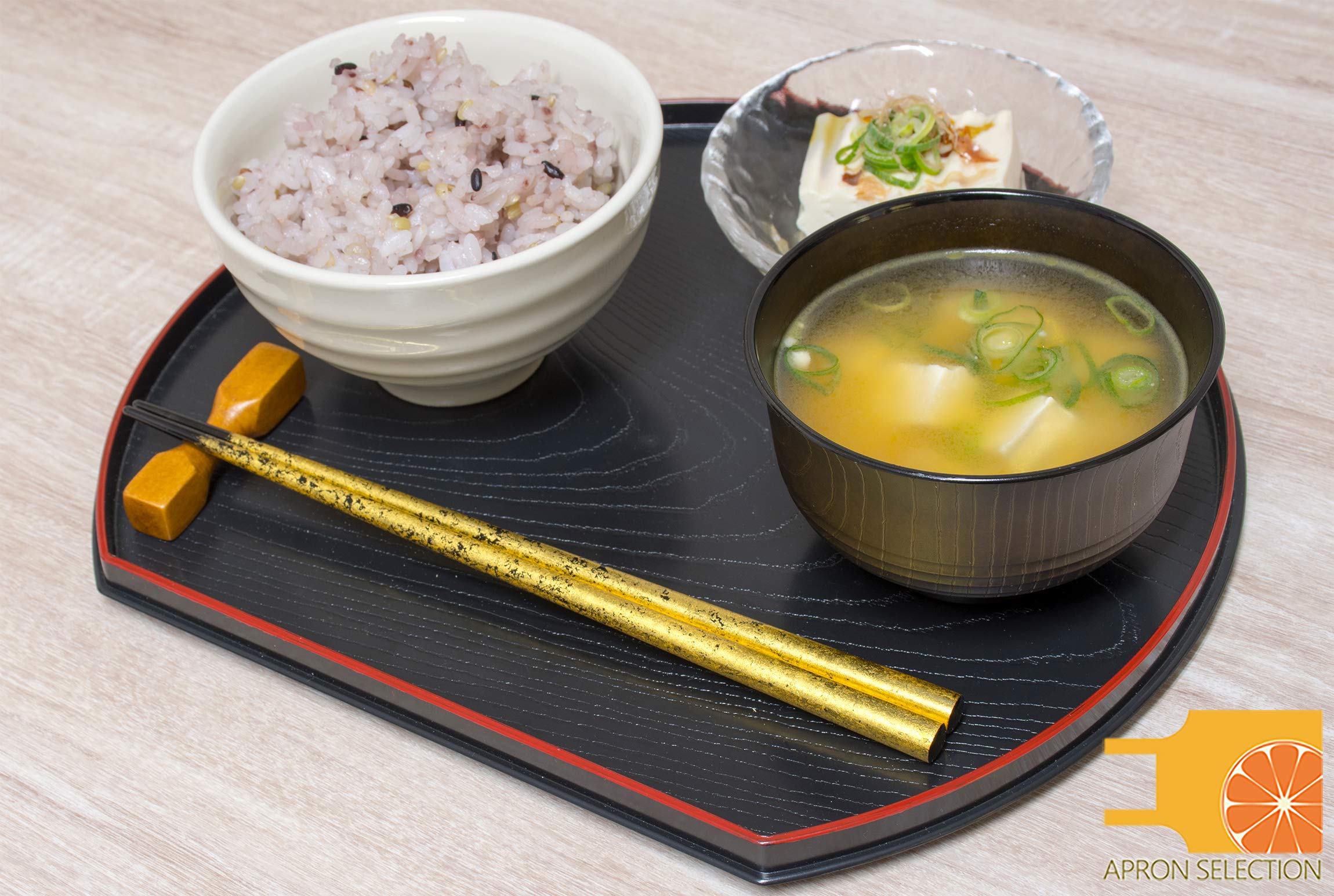 Amazon | 輪島うるし箸 天然漆 金箔福寿箸 桐箱入り (黒 22.5cm