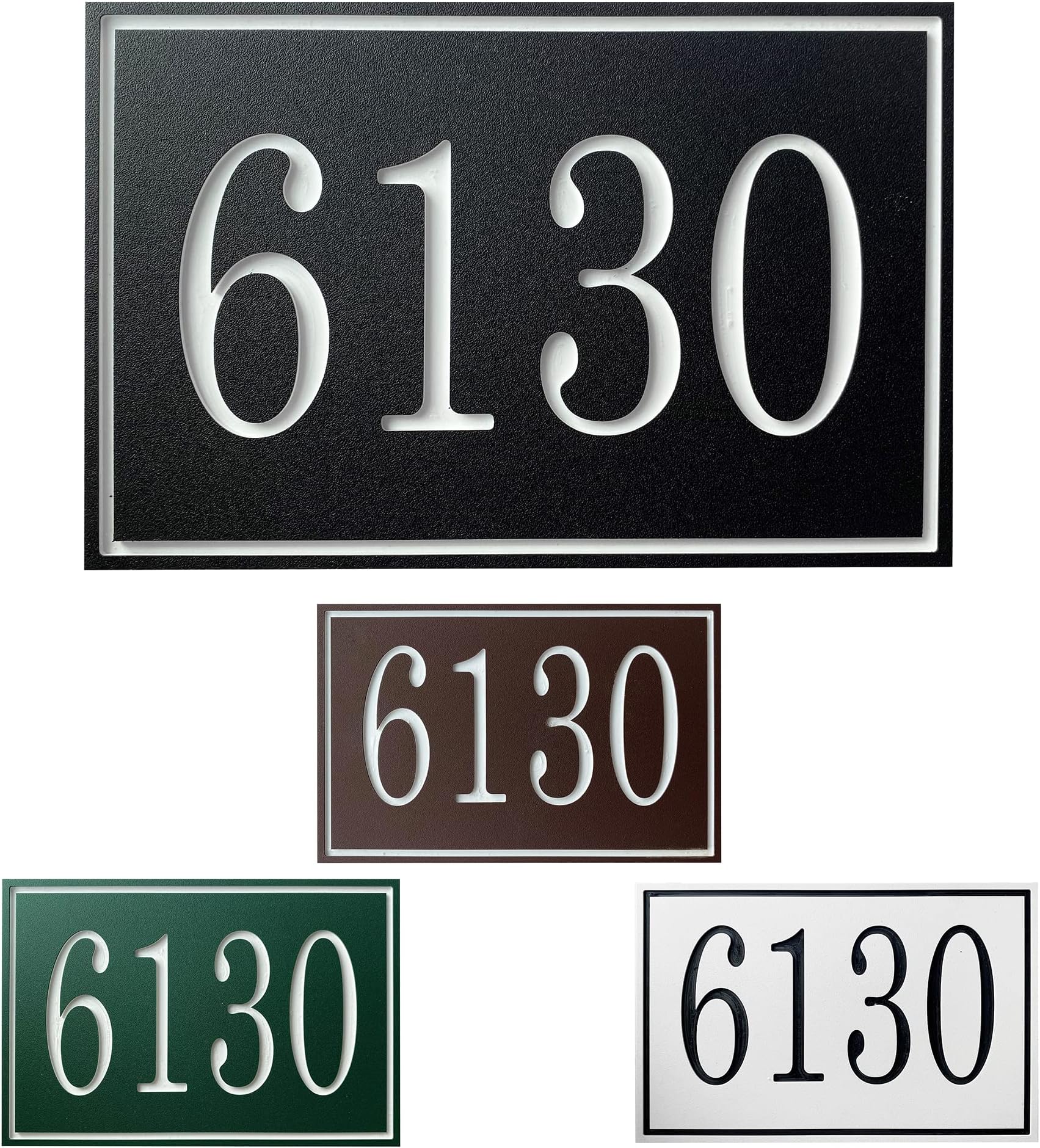 Carvature House Number Plaque, Address Plaque House, Address Number House, Address Sign, House Number Sign, Address Plaque,Housewarming Gift, Wedding Gift, 11.5" x 7.5"