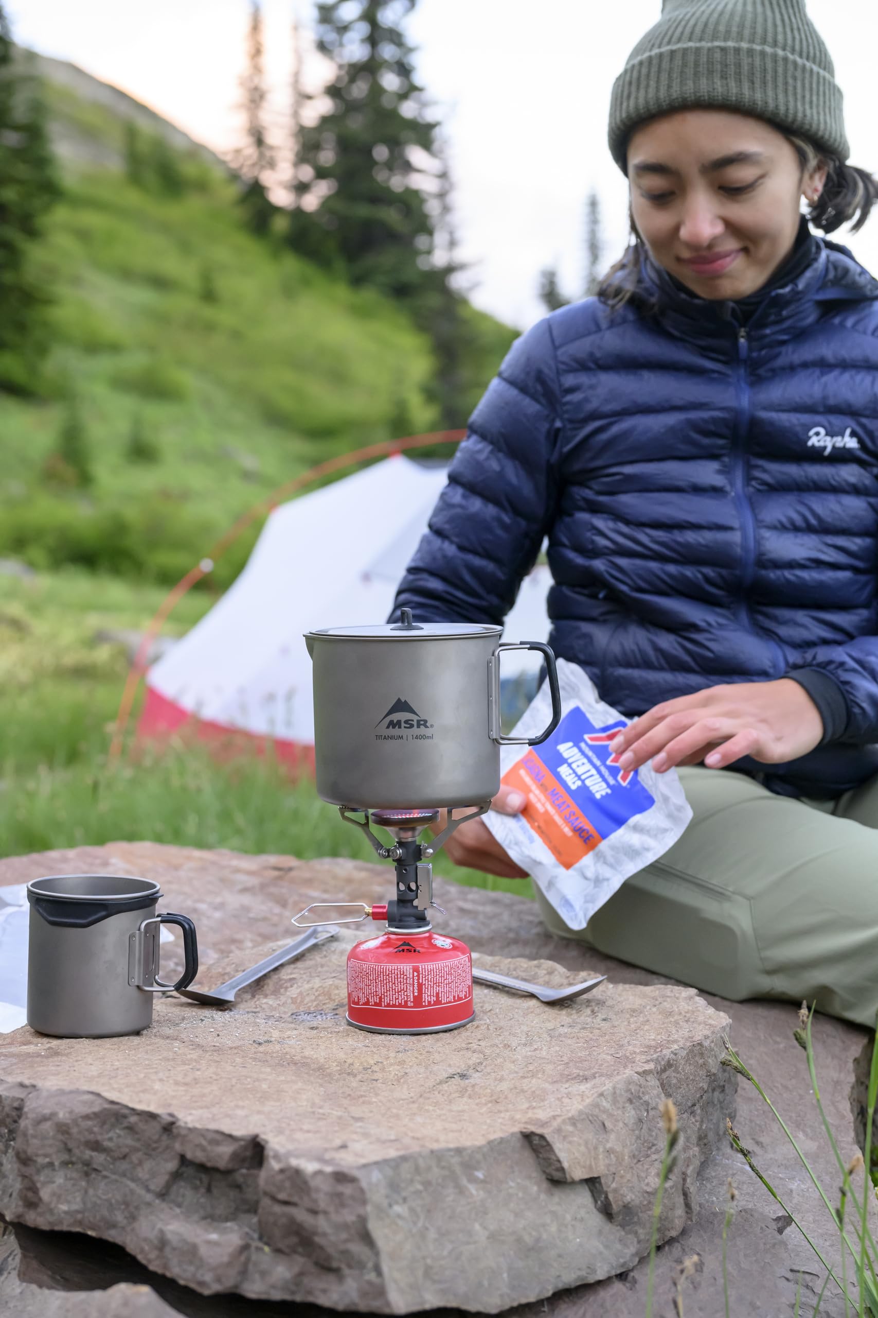 MSR Titan Ultraleichter Titan Camping Wasserkocher