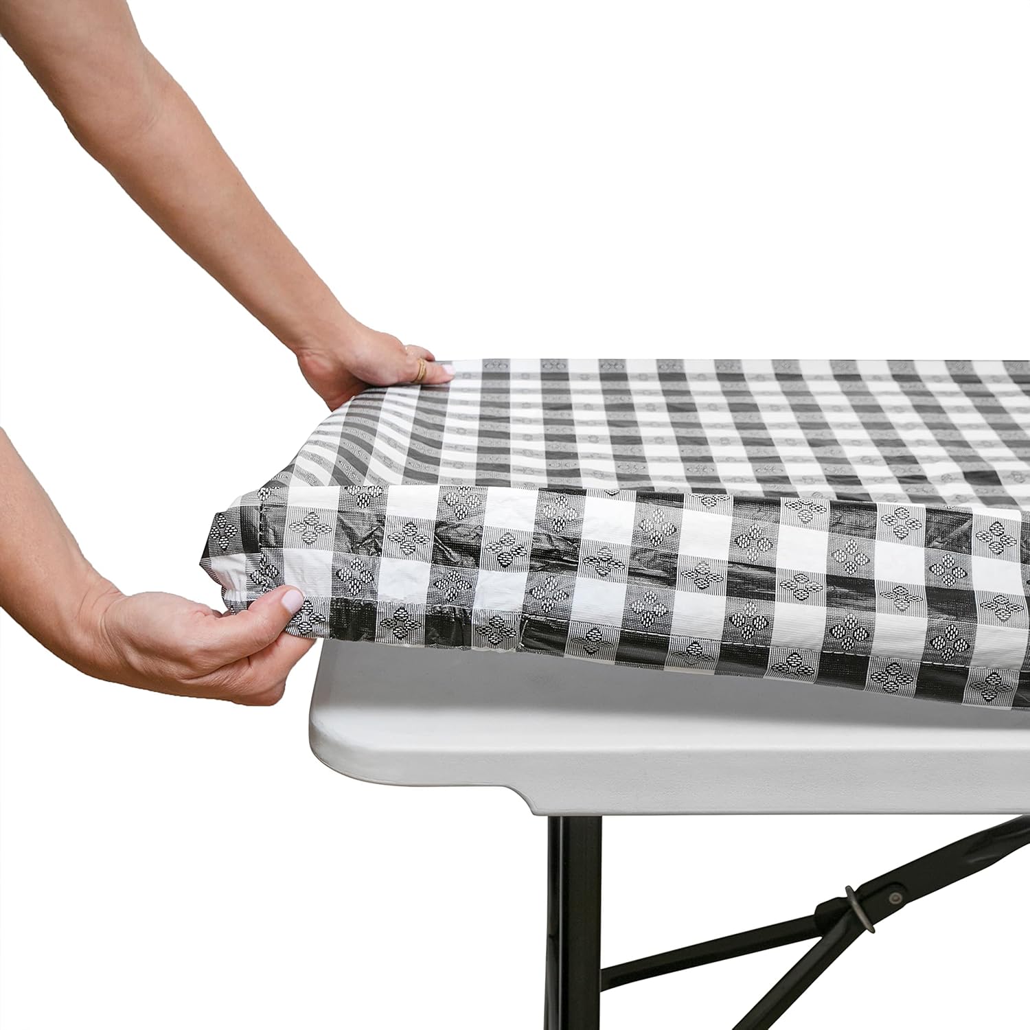 Tablecloth for Folding Table Fitted Rectangular Table