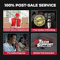 Vista 9 de Autel Sensores TPMS MX-Sensor 2 en 1 (315 MHz + 433 MHz), sensores TPMS programables universales a presión de neumáticos 100% trabajo clonable