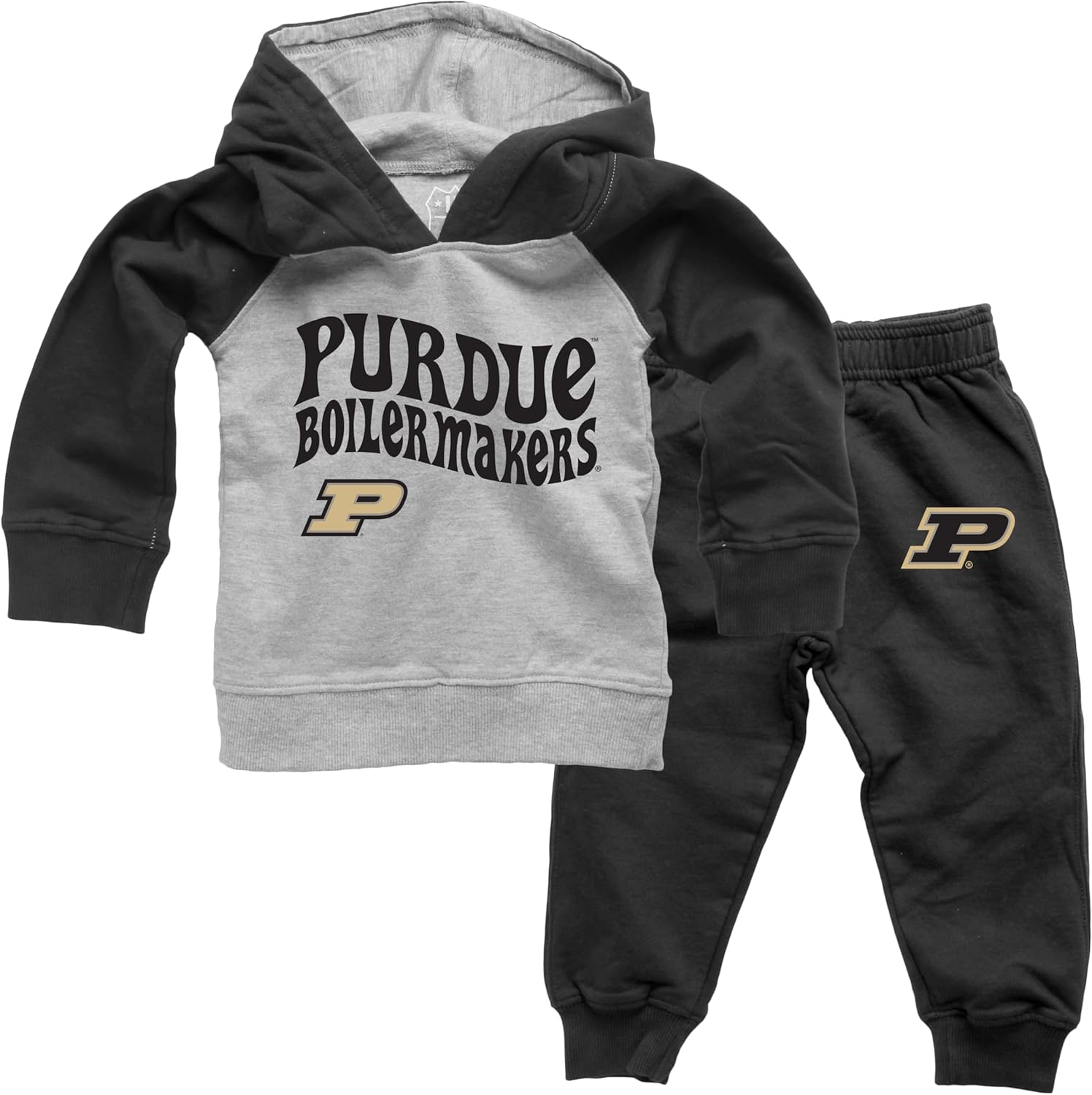 Wes and Willy Infant and Toddler College Pant and Hoodie Set