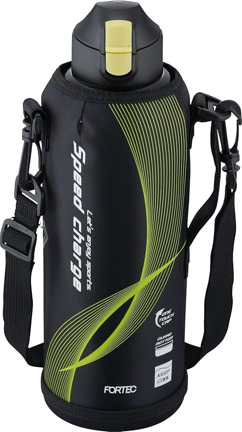 Amazon Co Jp 和平フレイズ 水筒 スポーツ ワンタッチ栓ダイレクトボトル フォルテック スピード 1 55l ブラック 真空断熱構造 直飲み 保冷専用 Fsr 7927 ホーム キッチン