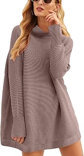 Anrabess Turtleneck Oversized Pullover A277doukou S