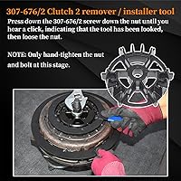 Vista 8 de Conjunto de herramientas de reinstalación y reinicio de transmisión de doble embrague DPS6, compatible con Ford Focus 6 - Velocidad DCT seca, kit