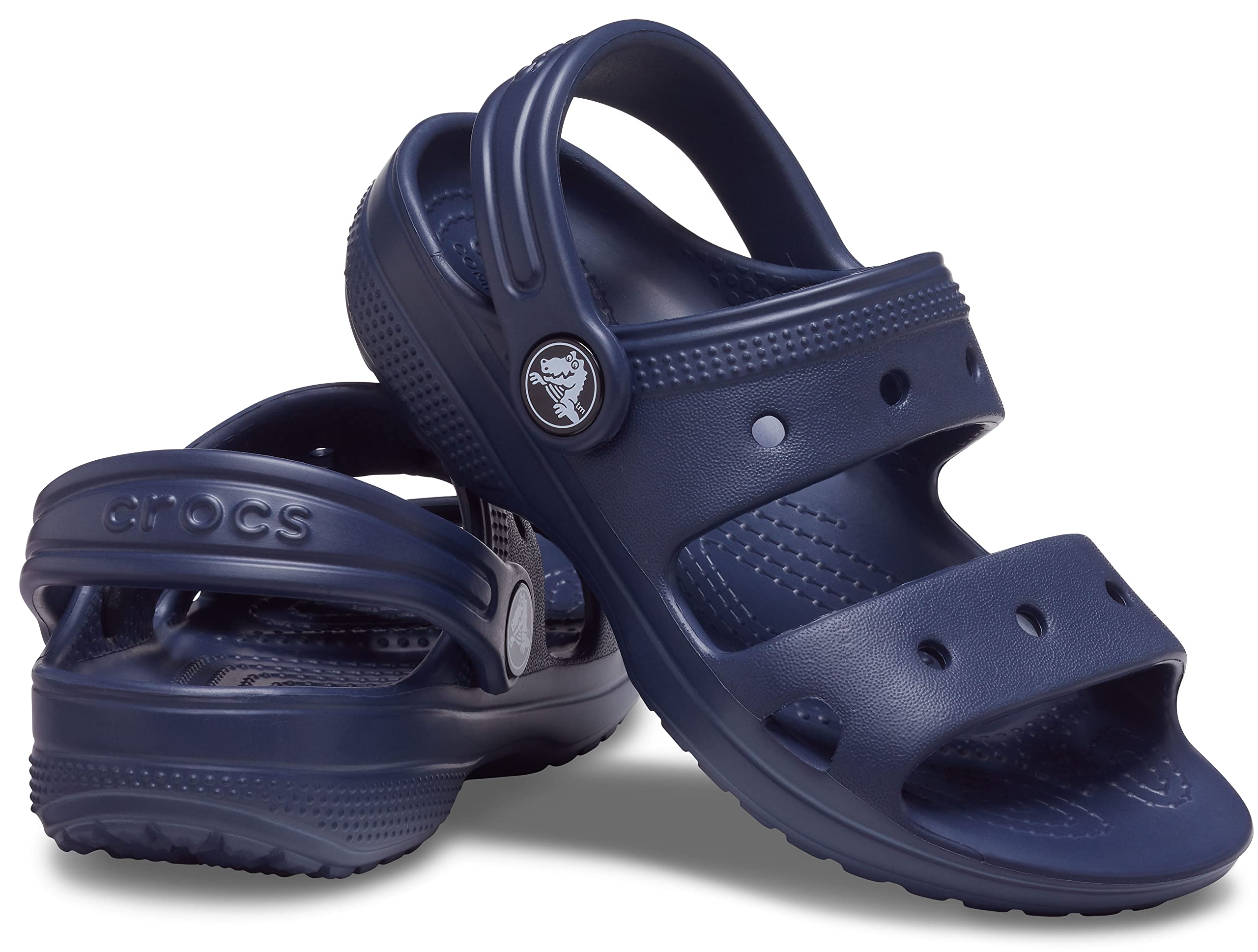 Crocs Classic Crocs Sandal T, Sandalias Unisex niños, Navy, 22/23 EU