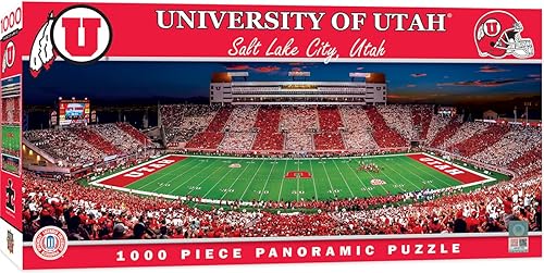 Vista 20 de MasterPieces - Rompecabezas de 1000 piezas, NCAA Montana Grizzlies, vista panorámica del estadio de fútbol, divertido para adultos y familia, 13 x