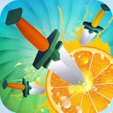 フリップナイフヒットチャレンジ：フルーツカットゲーム