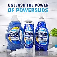 Vista 9 de Dawn Platinum Plus PowerSuds EZ-Squeeze - Jabón líquido para platos, líquido para lavavajillas, eliminación de grasa, botella al revés, aroma a