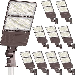 10 Pack 480V LED Parking Lot Lights image