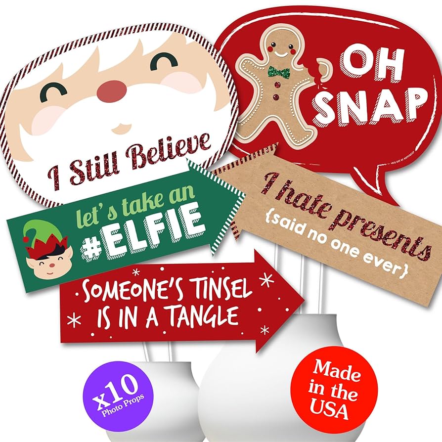 Amazon.com: Big Dot of Happiness Funny Christmas Photo Booth Props, Christmas Party Decorations, Holiday Photo Booth Prop Kits, 10 Piece : Home & Kitchen amazon-com-big-dot-of-happiness-funny-christmas-photo-booth-props-christmas-party-decorations-holiday-photo-booth-prop-kits-10-piece-home-kitchen