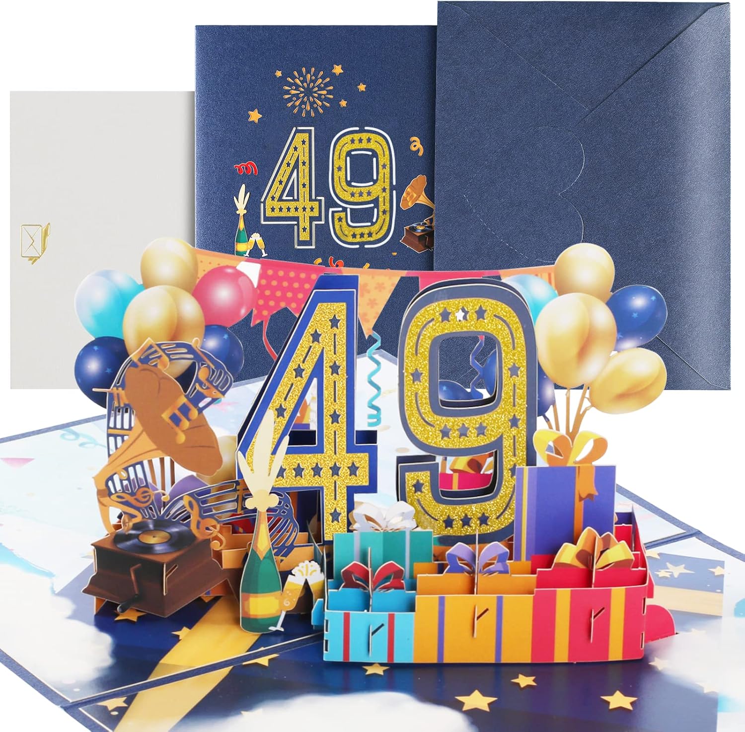 Corona Compleanno Reversibile In Mussola BJORKI - Con Numeri 1-10, Regolabile (Unisex) - Foto 9