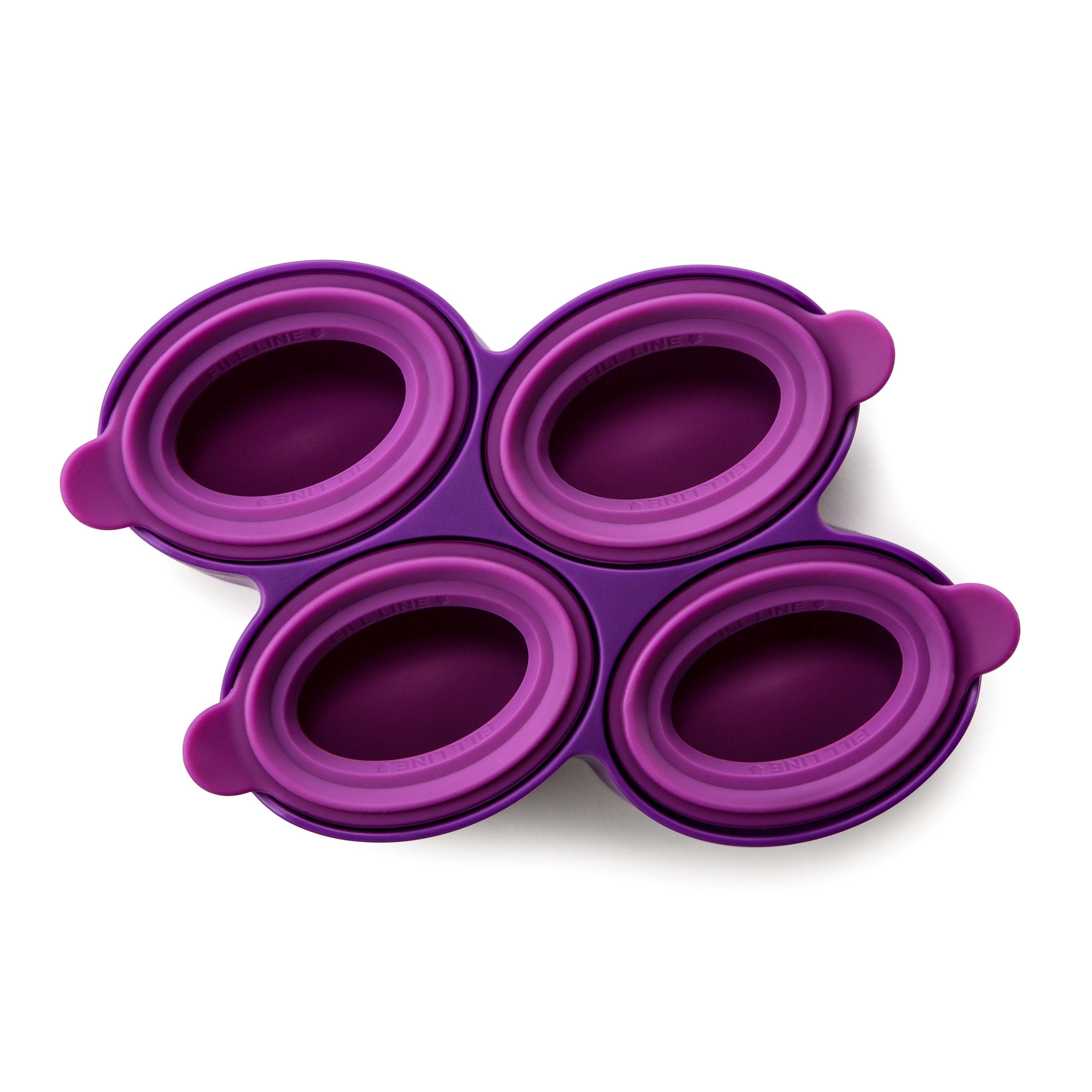 Zoku - GIANT ROUND POP MOLDS Stampo per 4 Ghiaccioli Giganti