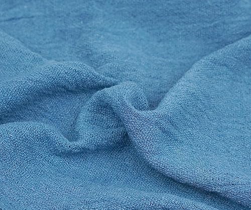 Miniatura 7 de Cotton Shop Towels Blue  Paquete de 150 trapos de limpieza de 14 x 14 pulgadas  Trapos absorbentes y toallas de limpieza multiusos para automóviles,
