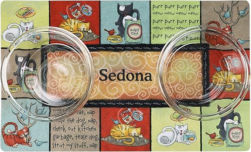 Miniatura 2 de Drymate Mantel individual personalizado para tazón de mascotas, tapete personalizado de alimentación de alimentos para perros y gatos, tela