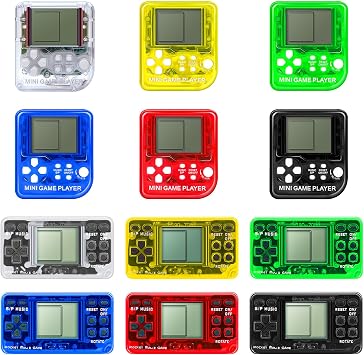 SSRMX 12Pcs Video Game Party Favors for Kids, Mini Gaming Party Favors Bulk Gifts Toys Goodie Bag Stuffers Return Gifts for Birthday Party for Boys and Girls