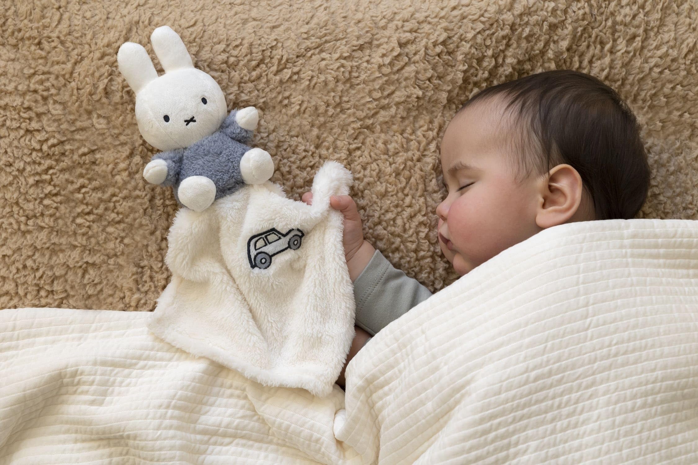 Pioupiou Et Merveilles- Miffy-Doudou Lapin Bleu-Peluche Pour Enfant A Partir De La Naissance Toute Douce Nettoyable Facilemen Amz