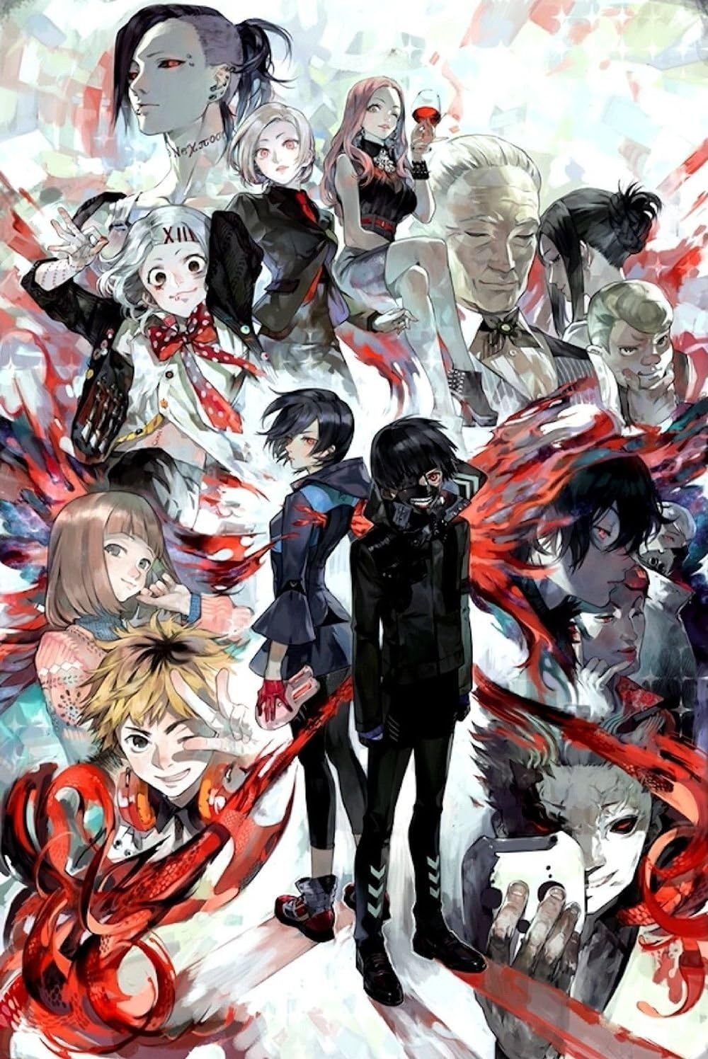 Tomorrow sunny Tokyo Ghoul Poster Season 2 root A Kaneki Rize Touka anime Poster 6090cm TG41