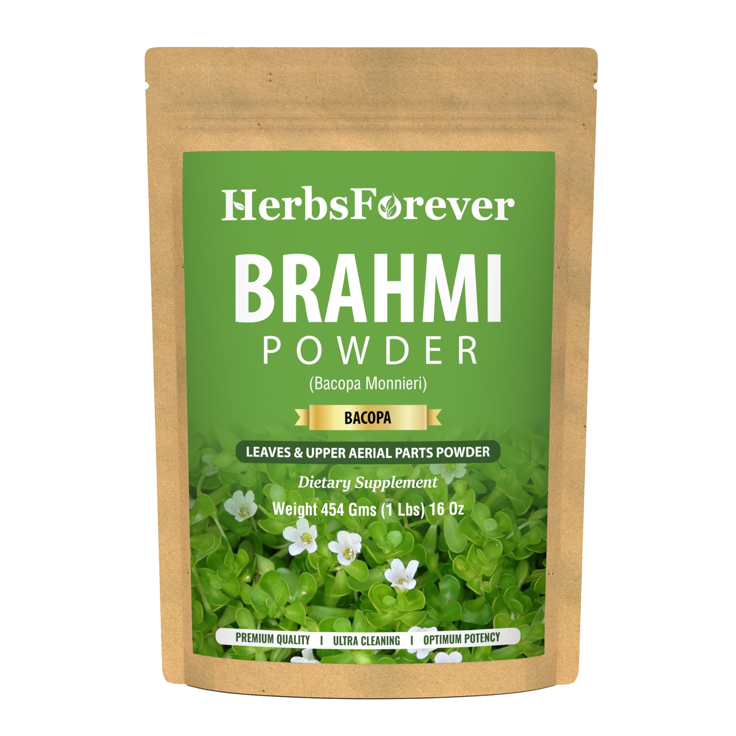 Amazon.com: Herbsforever Brahmi Powder(Bacopa Monnieri) Leaves