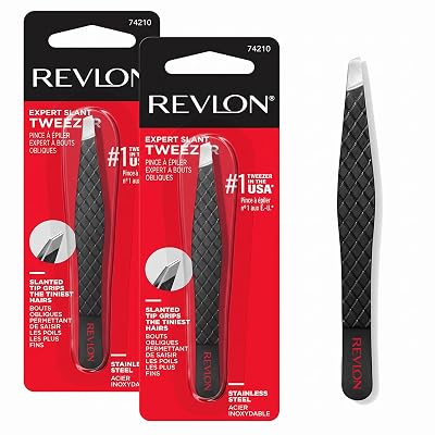 Revlon Eyebrow Tweezer, Pack of 2