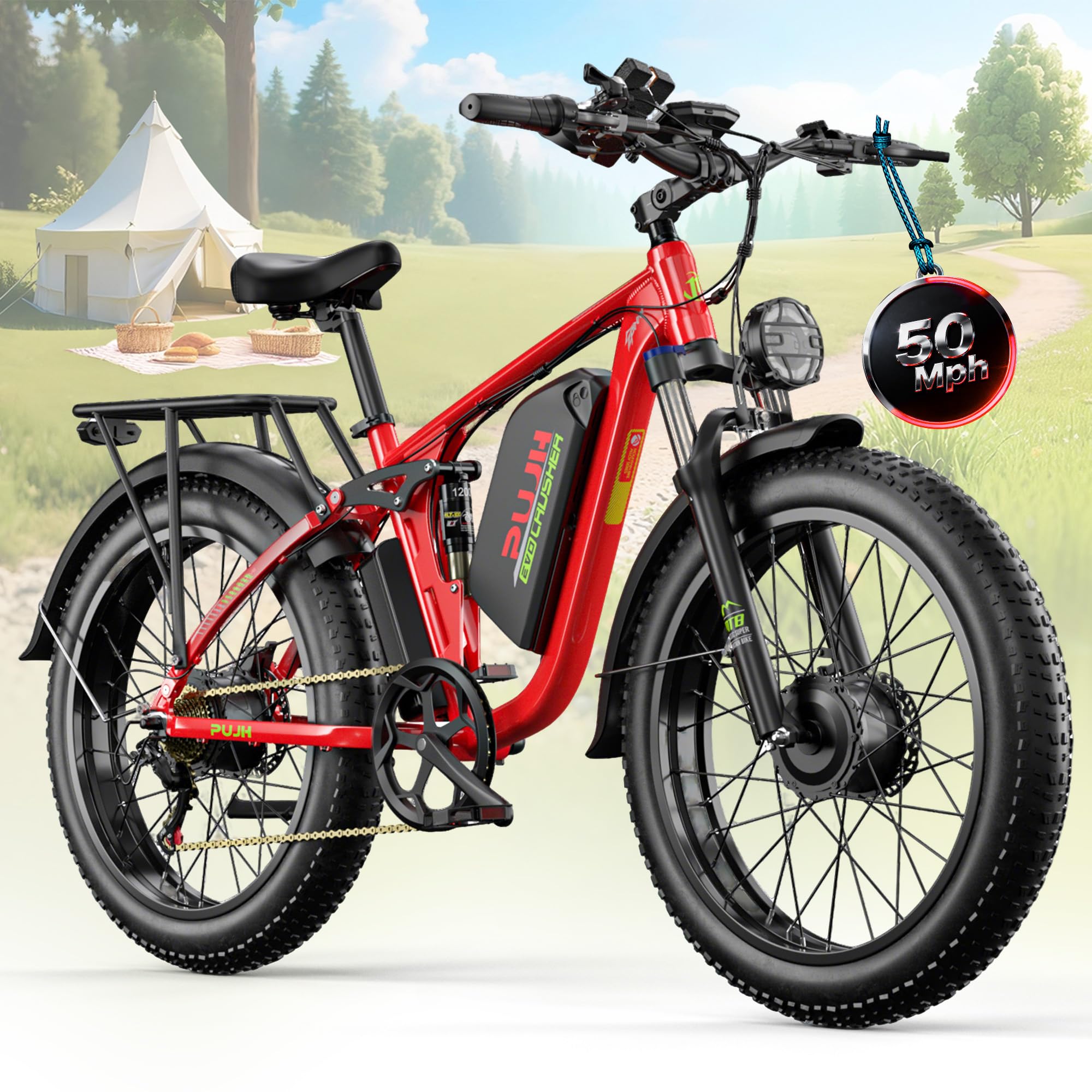 PUJH 6000W Dual Motor