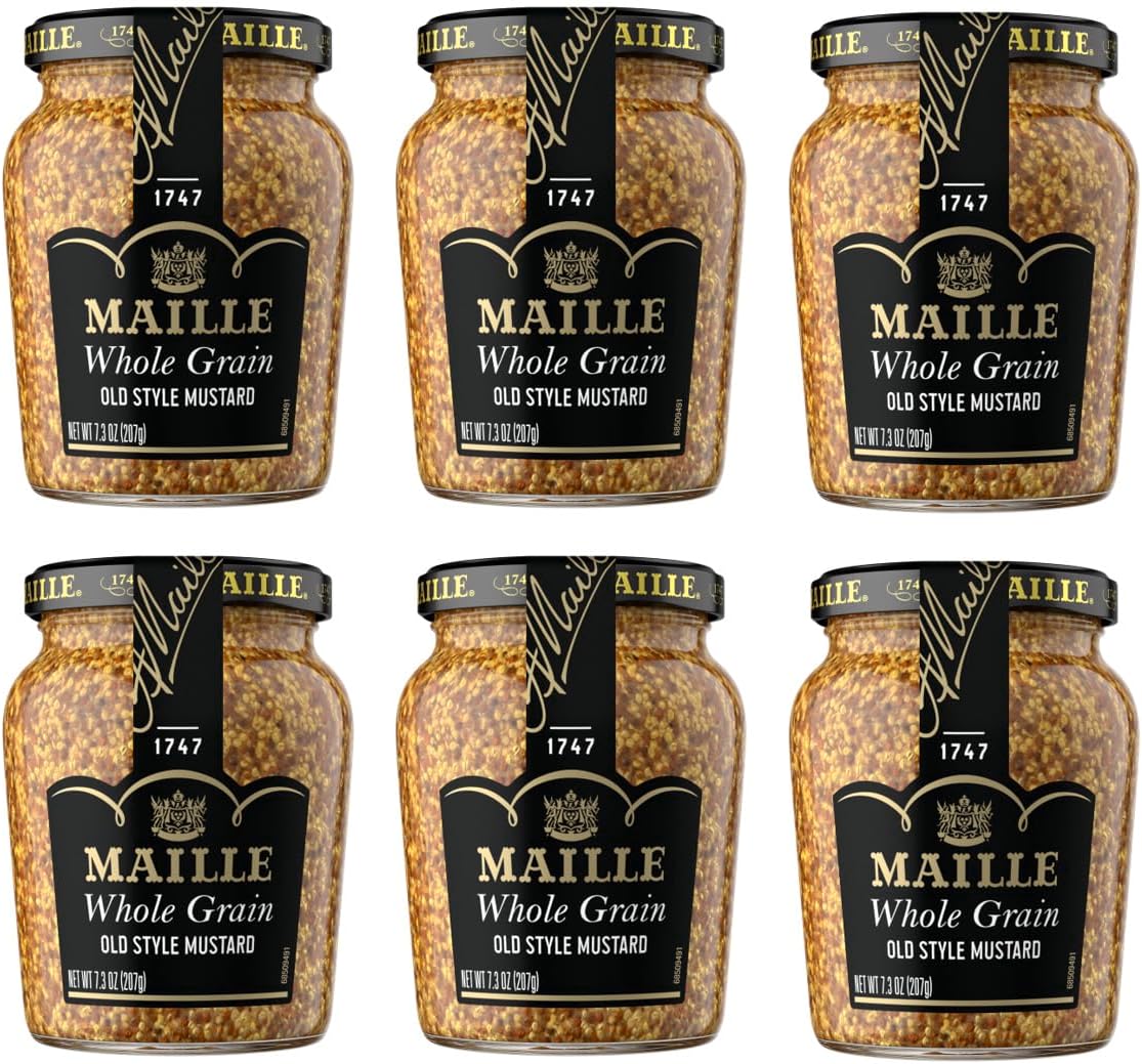 Mustard, Old Style, 7.3 oz (Pack of 6)