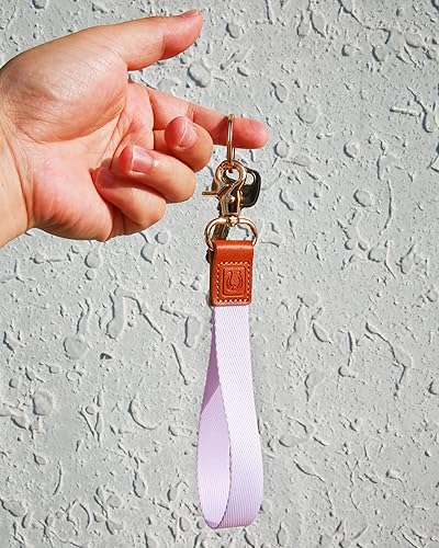 Miniatura 8 de Cordón de muñeca para llaves, correa de pulsera, soporte para llavero, bonito llavero de identificación, tarjetero