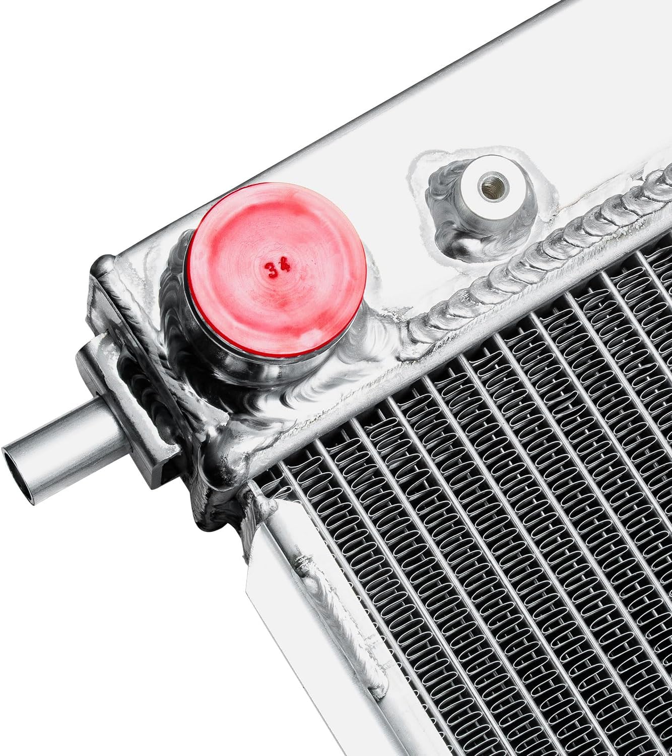Radiator Compatible with 1997-2004 Ford Mustang GT 1998 2000 2001 1999 2002 2003, 3 Row Aluminum Radiator