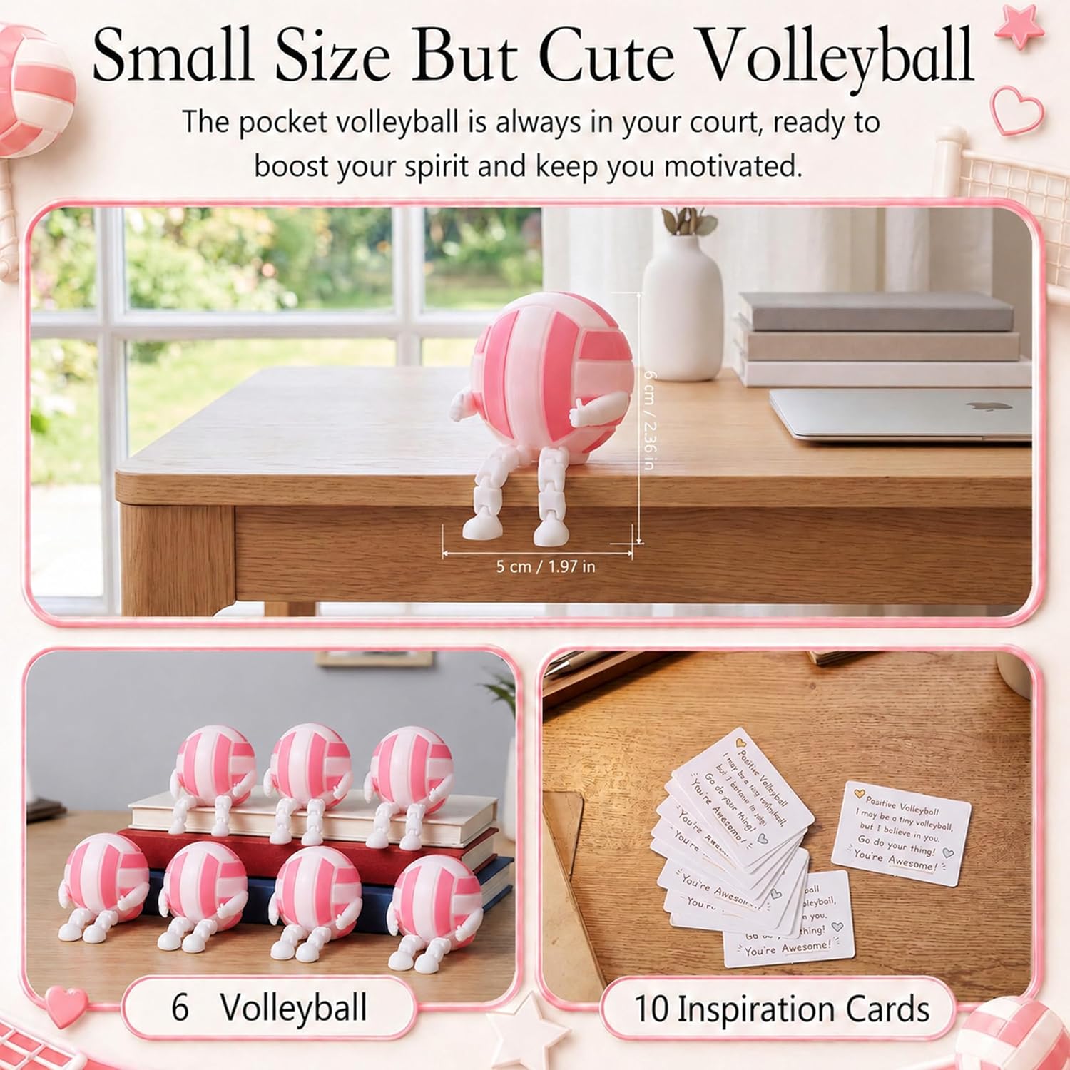 Xuhal Sets Positive Volleyball Buddy Gifts