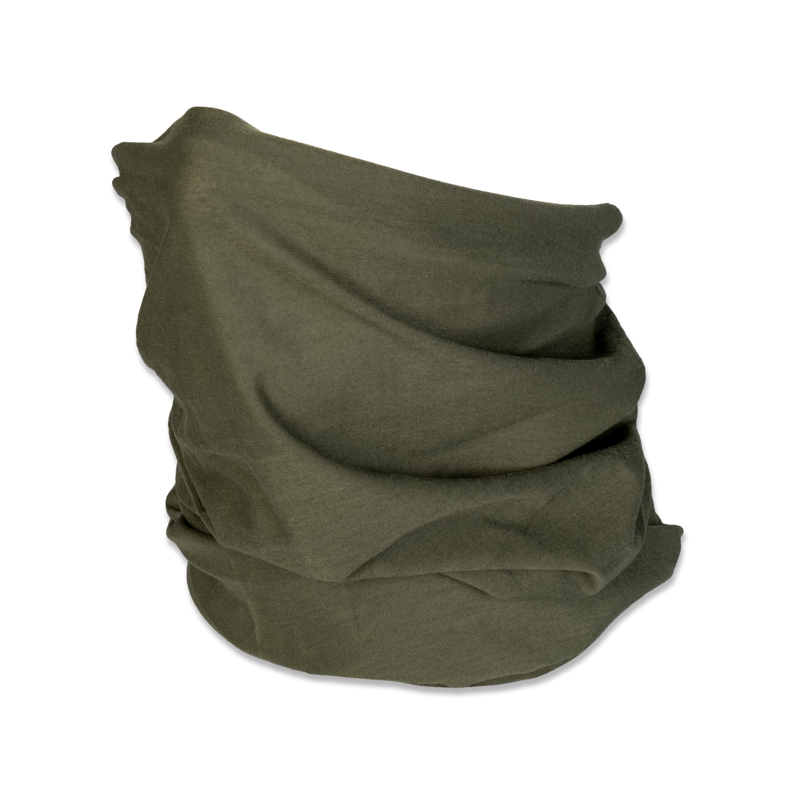 Mil-Tec Multifunktionstuch Headgear (Olive) • Schlauchtuch Herren & Damen • Atmungsaktiver Loop Schal & Gesichtsschutz • Als Outdoor Tuch, Sturmhaube, Halsband & Kopftuch • Einheitsgröße