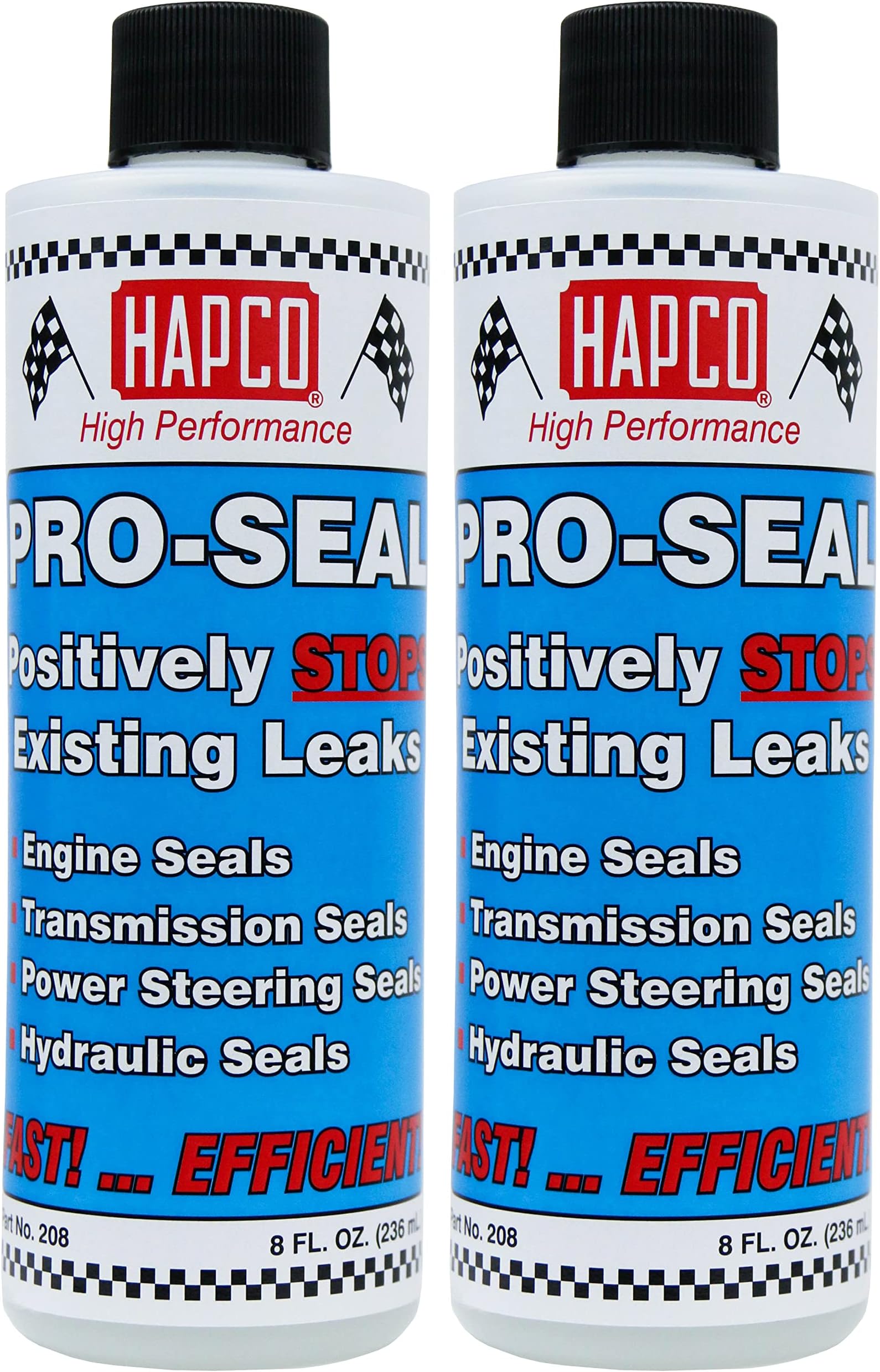 Pro-Seal Stop Leak Treatment – Stops Oil & Fluid Leaks in Engines, Transmissions, Power Steering, Differentials & Hydraulic Systems | 8 oz (Pack of 2) | Made in USA