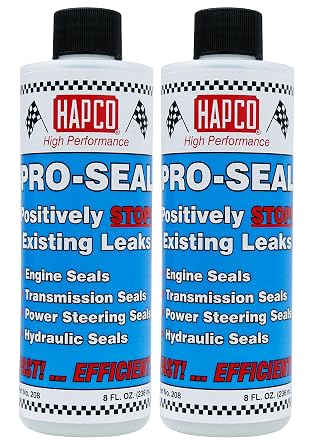 Pro-Seal Stop Leak Treatment Stops Oil & Fluid Leaks in Engines, Transmissions, Power Steering, Differentials & Hydraulic Systems | 8 oz Pack of 2 | Made in USA