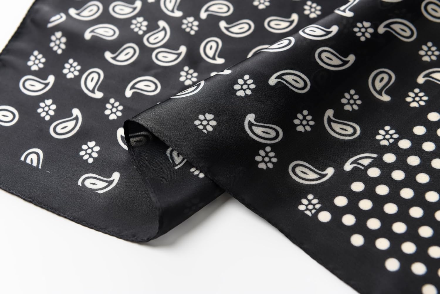 Men's Geometric Print Scarf, Western Cowboy Style, Versatile Headwear and Neckwear, With Gift Packed - Image 6