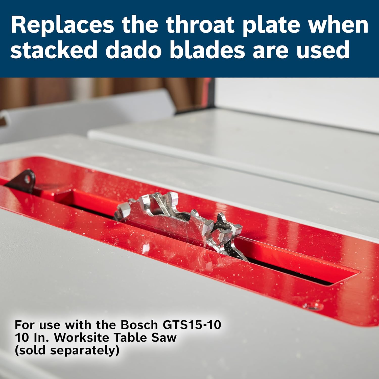 BOSCH TS1014 Table Saw Dado Insert