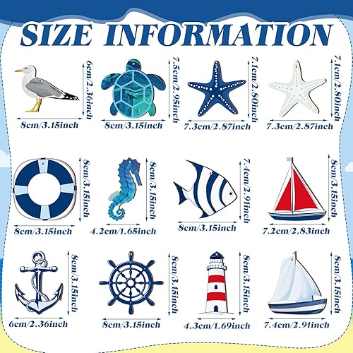 Vista 8 de Tradder 36 piezas de adornos colgantes de madera de Halloween de madera, calabaza, fantasma, bruja, sombrero, arañas, murciélagos, adornos