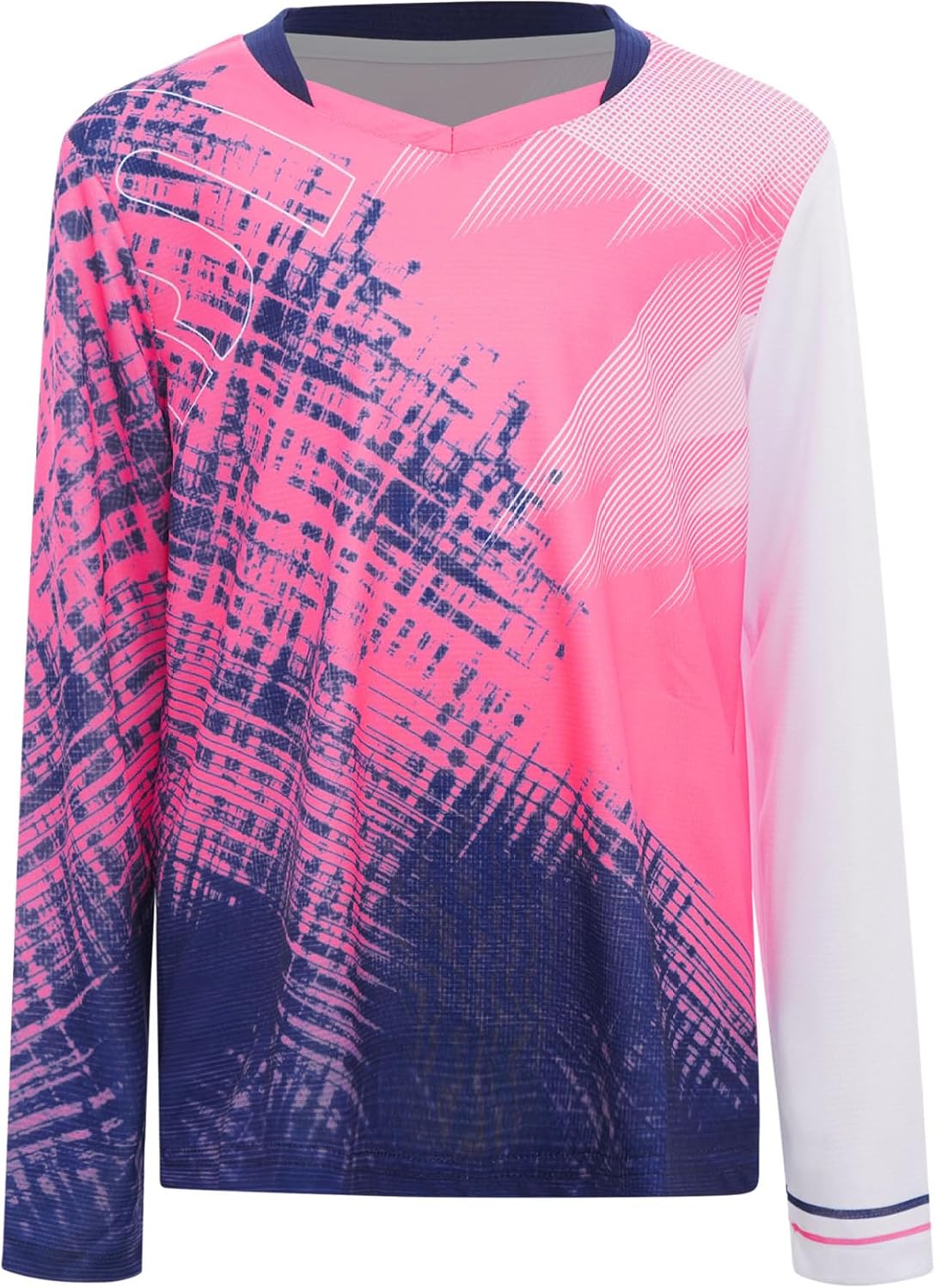 Kids Boys Long Sleeves Soccer Jersey Basketball Badminton Goalie Shirt Goalkeeper Sports Tees