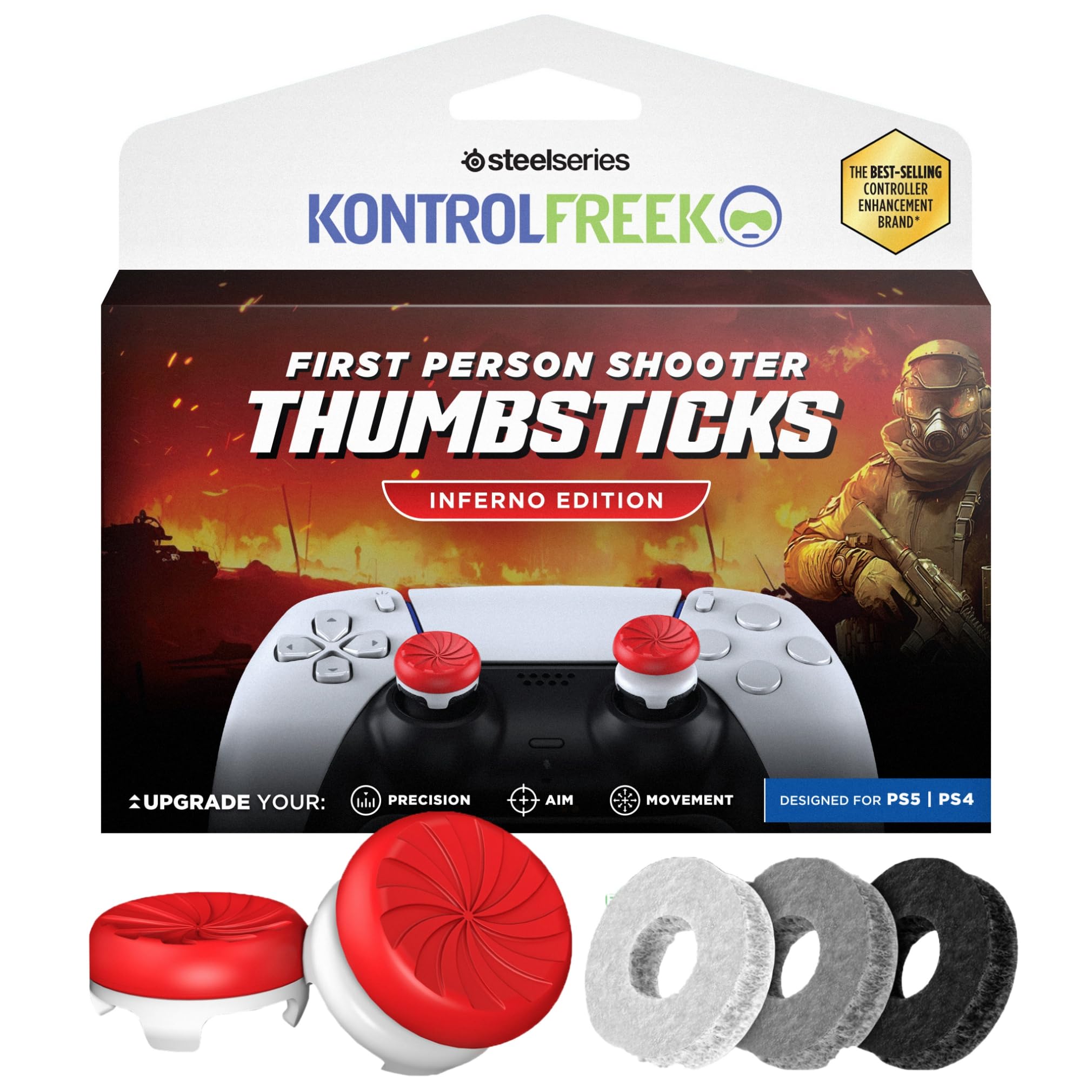 Amazon.co.jp: KontrolFreek FPSフリーク PS4/5 コントローラー用