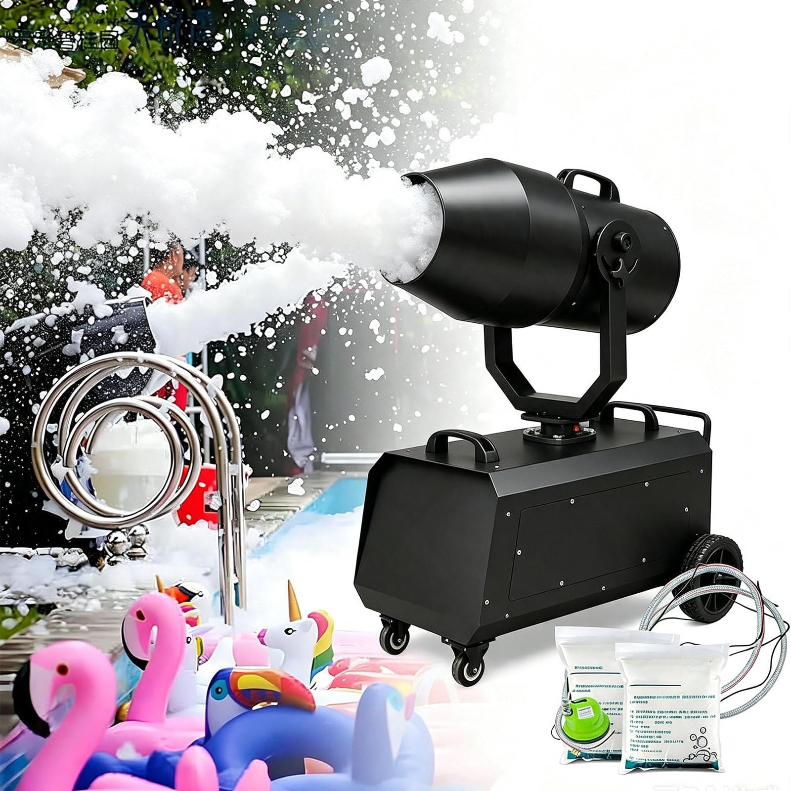 HaiZethonic Stage Foam Machine,2000w,With Water Pump