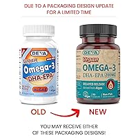 Vista 2 de Retraso de liberación DHA-EPA, vegano, 90 unidades, Deva Nutrition