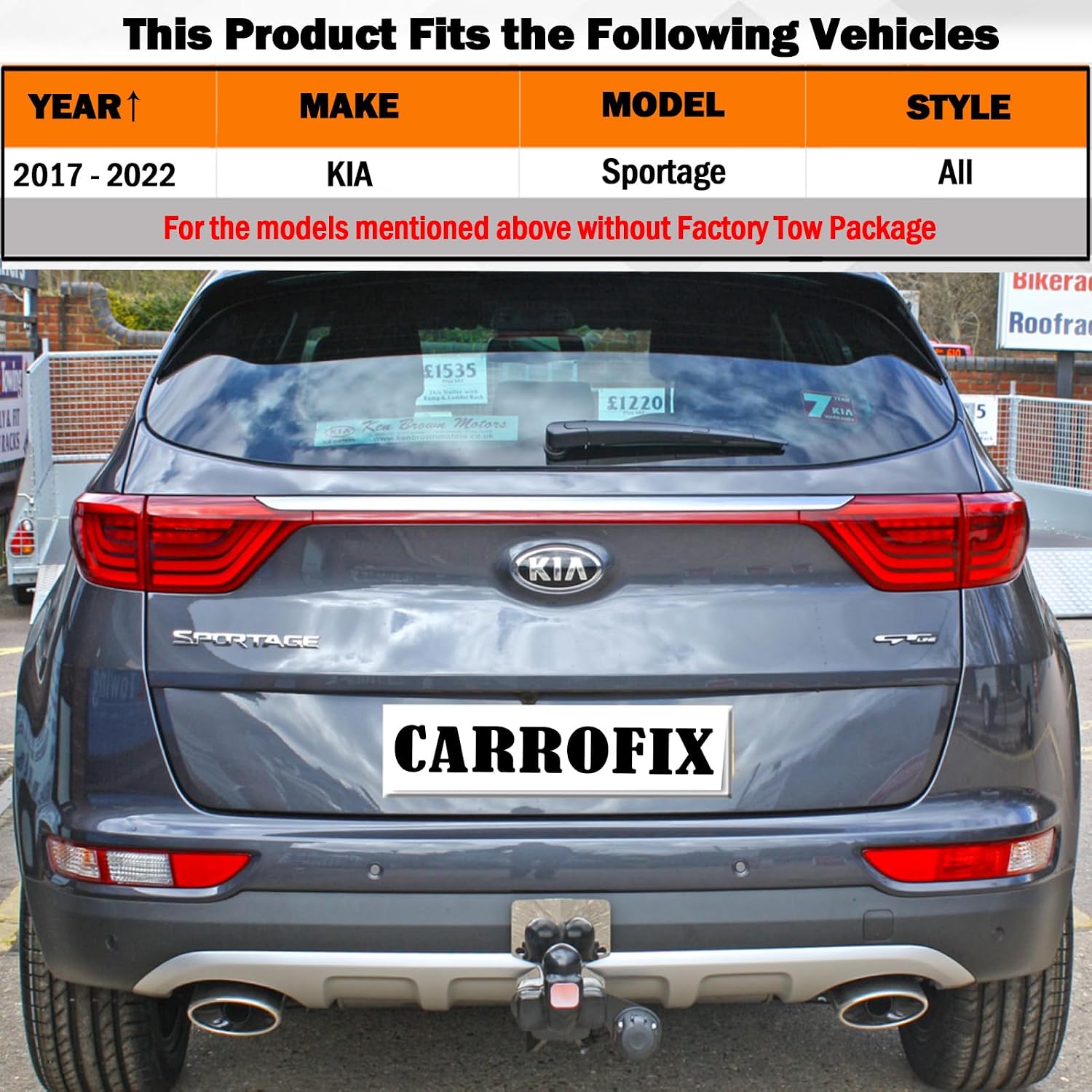Custom Fit Vehicle Wiring 4-Way Flat Trailer Towing Harness
