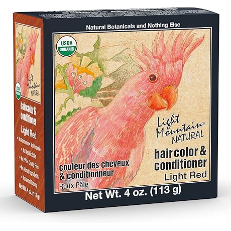 Light Mountain Natural Hair Color & Conditioner