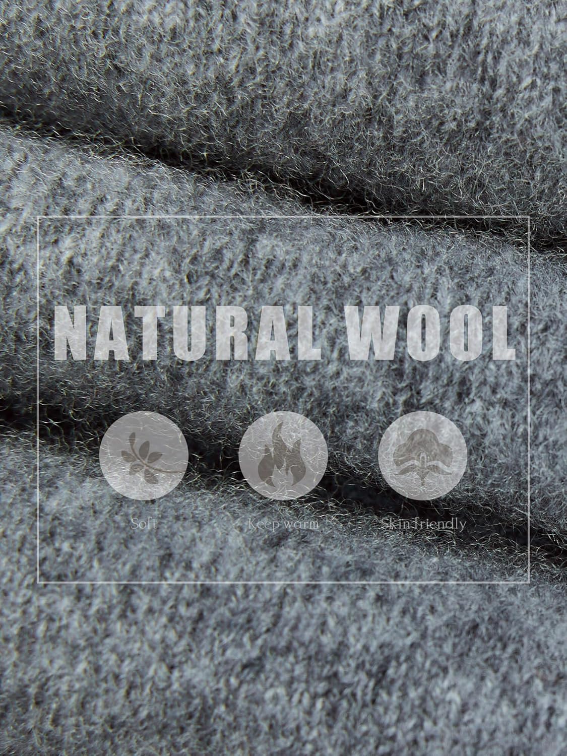 Chanyarn Women's Turtleneck 100% Merino Wool Sweater 2025 Fall Winter Classic Warm Soft Raglan Long Sleeve Knit Sweater - Image 6