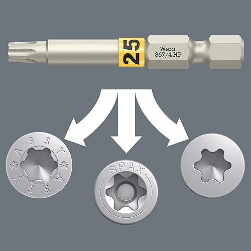 Miniatura 48 de BIT-BOX 20 TX HF, TX 25 X 25 MM, 20 PIEZAS Multi,Azul (Ice Blue),Negro,Zapfen,Amarillo,naranja