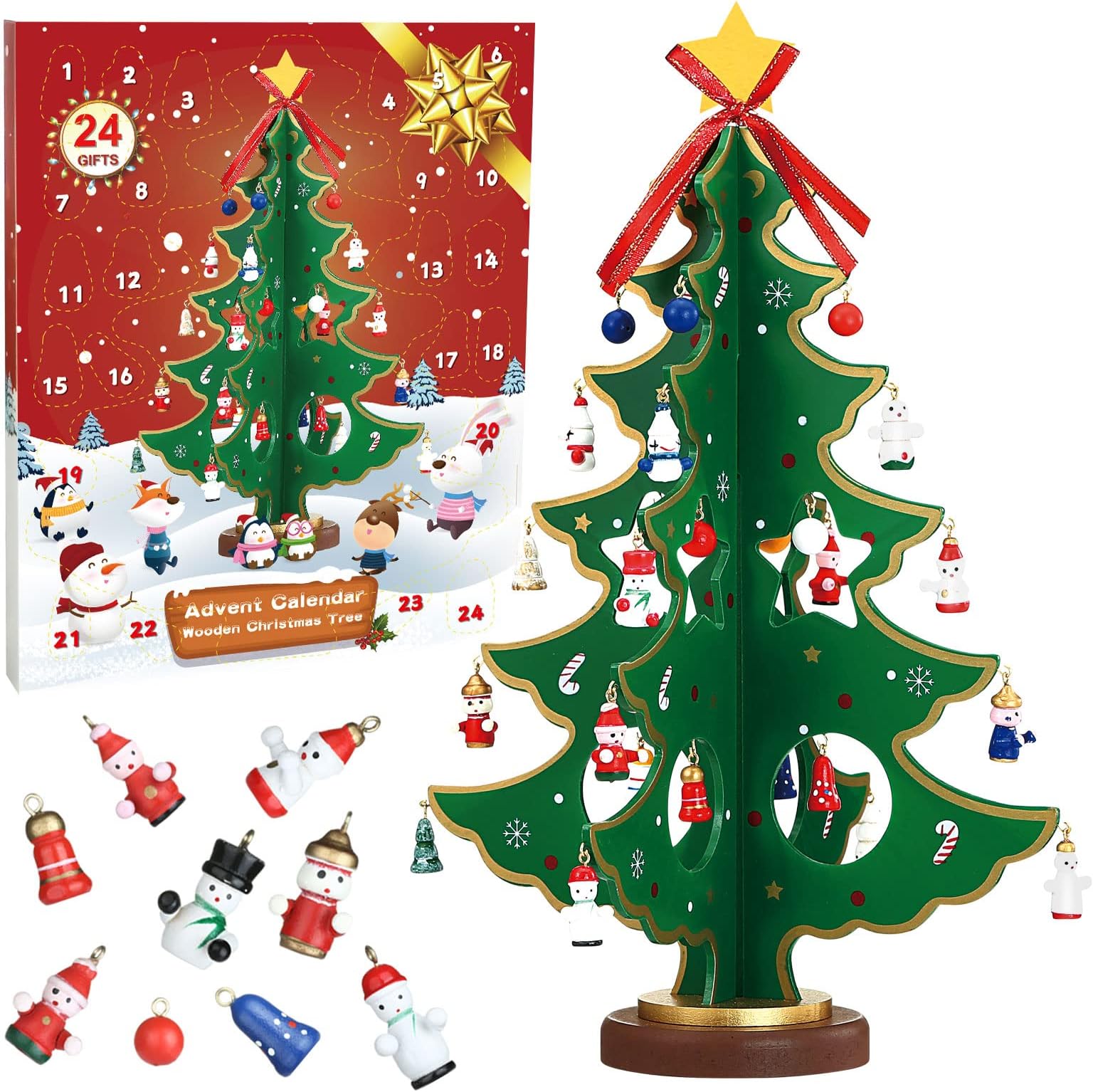 Adventskalender Kristalle, Adventskalender 2025 kinder mit 24 Tage Weihnachtskalender Countdown, Natürlichen Mineralien und Edelsteine, Weihnacht Geschenk für Mädchen Jungen-Deutsche Ausgabe