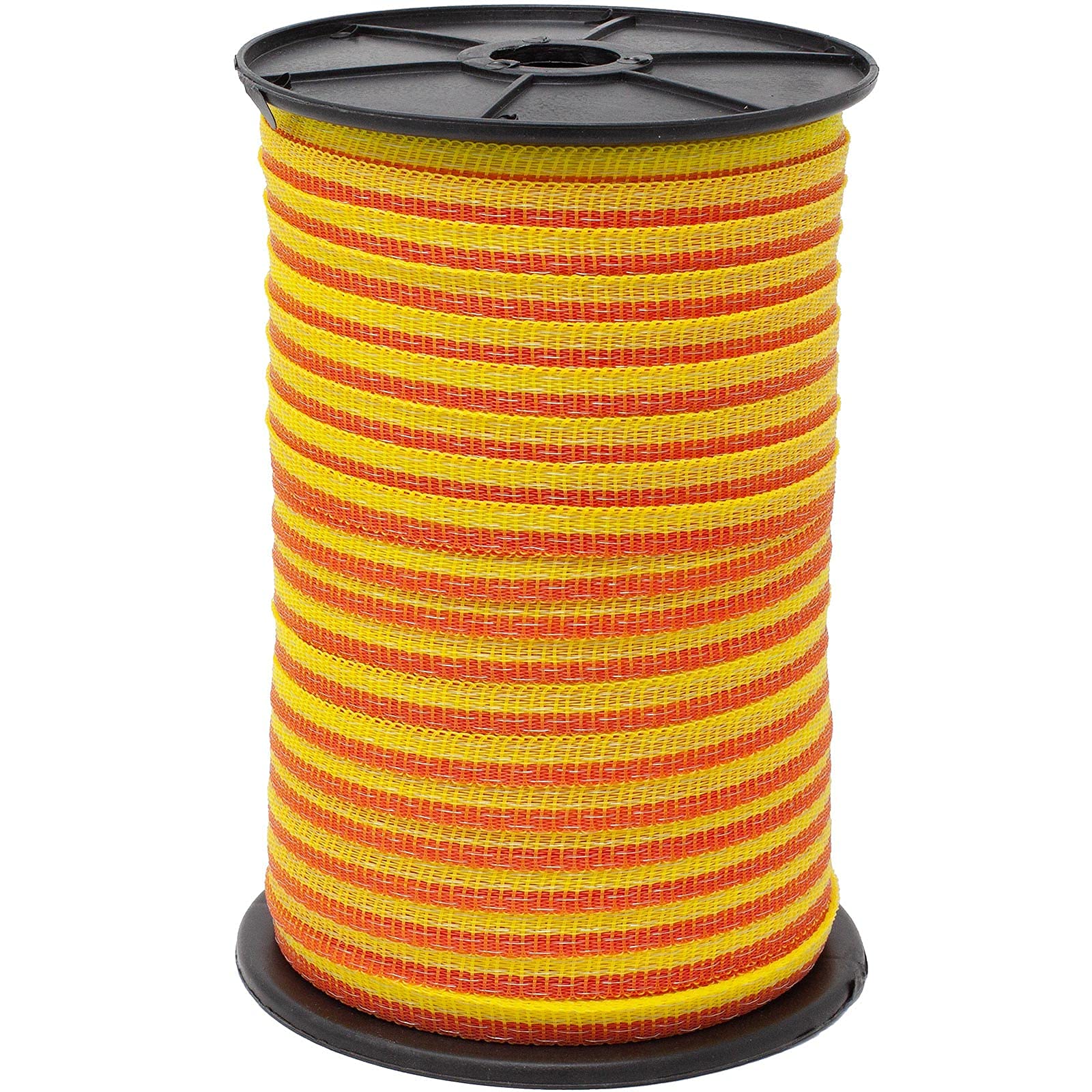 Agrarzone Taśma ogrodzeniowa Basic 10 mm, 4x0,16 Niro, żółto-pomarańczowa (1000 m)