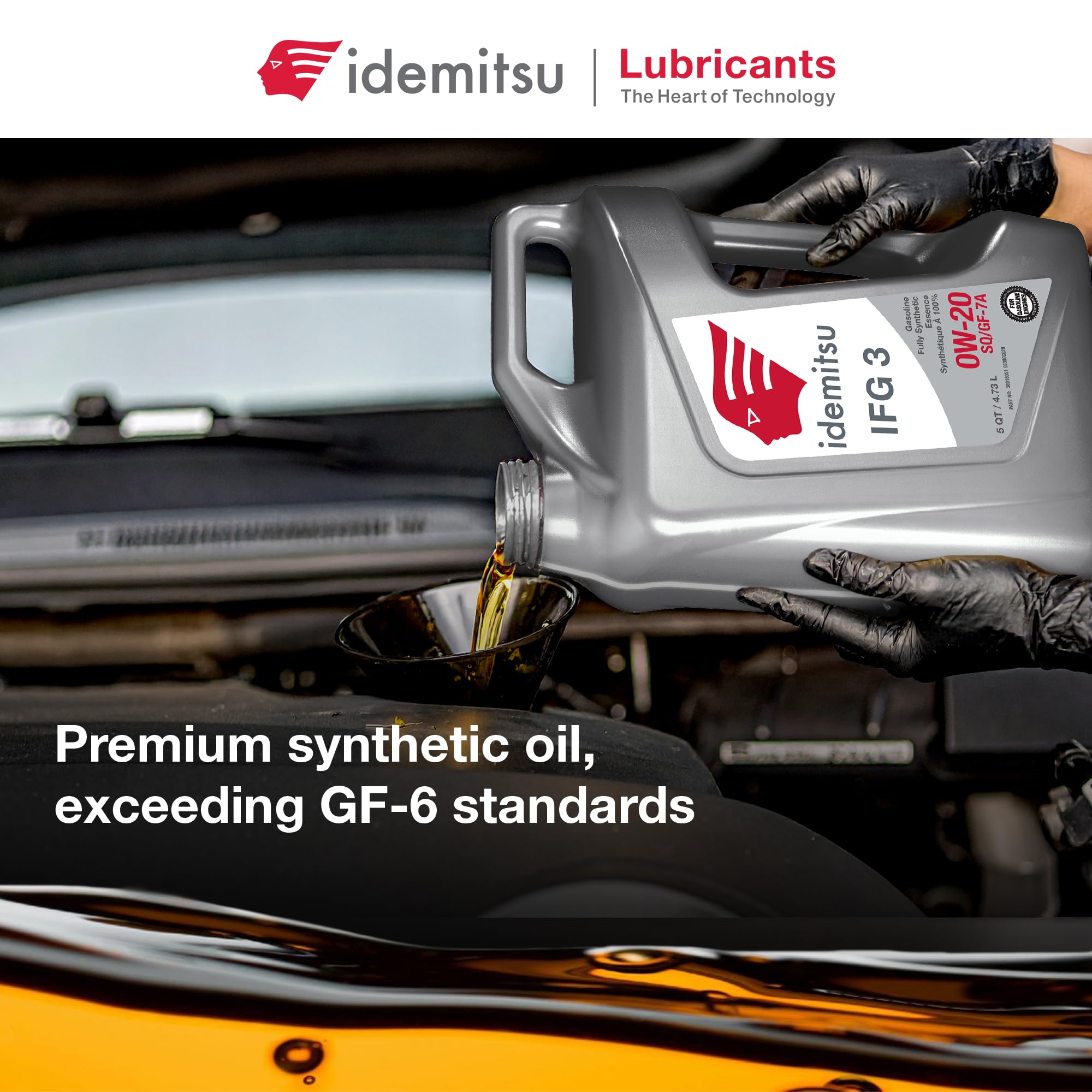 Amazon.com: Idemitsu IFG3 0W-20 SP/GF-7A Full Synthetic Motor Oil