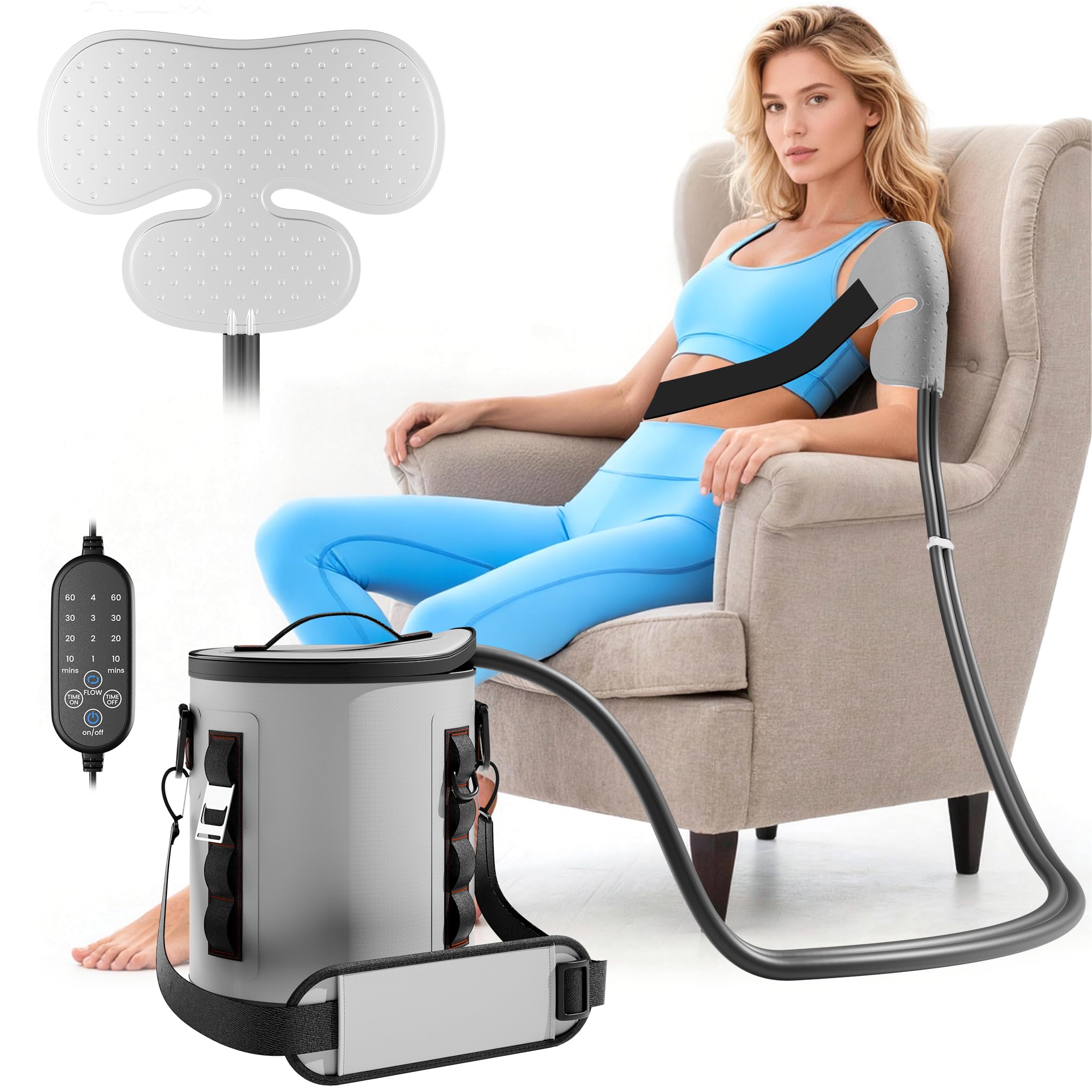 Amazon.com: Gelpal Cold Therapy Machine with Timer, Portable Ice